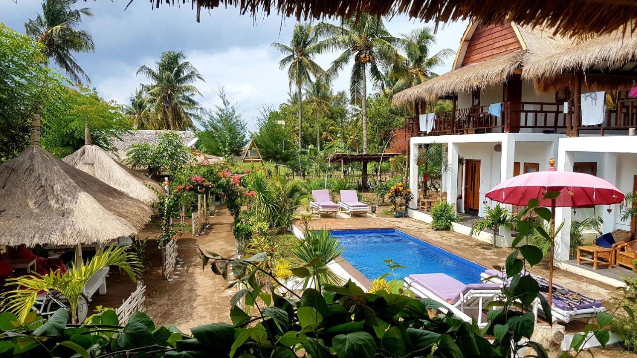 El Jardin De Shambala Hotel Gili Air Exterior foto